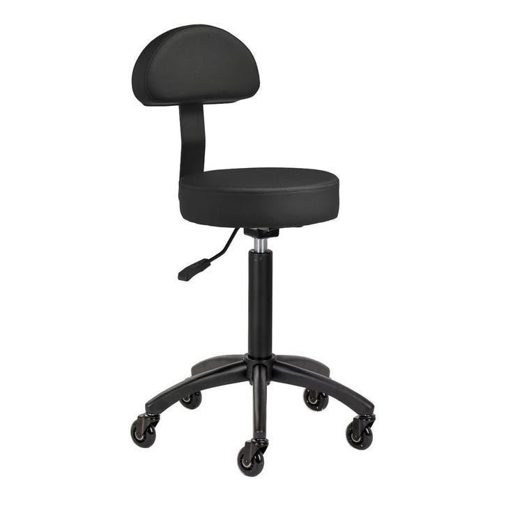 Gabbiano kapperskruk - Ergonomisch model met rugleuning, Maison & Meubles, Tabourets