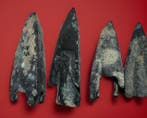 Âge du bronze pointes de flèche asiatiques antiques (Sans