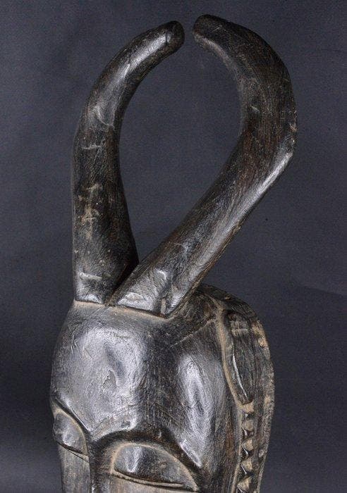 Ceremoniemasker van de Dje - Yaure - Ivoorkust, Antiquités & Art, Art | Art non-occidental
