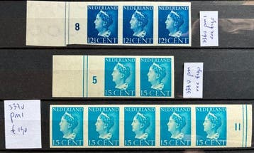 Pays-Bas 1940 - Sélection des défauts de plaques sur