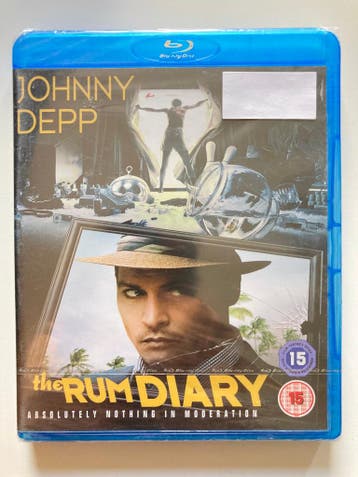 THE RUM DIARY (IMPORT WITHOUT DUTCH SUBS) (IN SEAL) (BLURAY), Gebruikt