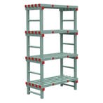 Kunststof rek, HACCP rek, horeca rek, REA rek, stelling, Doe-het-zelf en Bouw, Verzenden, Nieuw, Overige typen