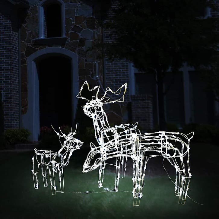 vidaXL 3-delige Kerstverlichting rendieren 229 LEDs, Diversen, Kerst, Nieuw, Verzenden