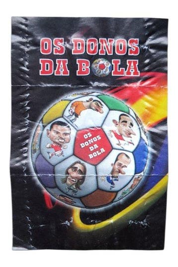 Os Donos da Bola Cristiano Ronaldo Sticker - 1 Sticker -, Verzamelen, Nieuw