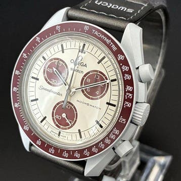 Omega x Swatch - MoonSwatch - Mission to Pluto - Sans prix, Handtassen en Accessoires, Horloges | Heren, Nieuw