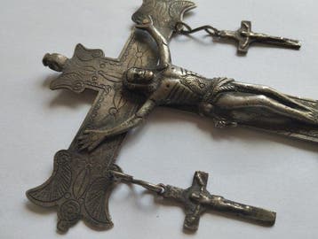 Icoon - Kruisiging van Christus - Metaal