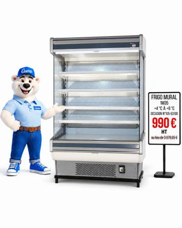Frigo mural professionnel 1m35 d’occasion, Reconditionné