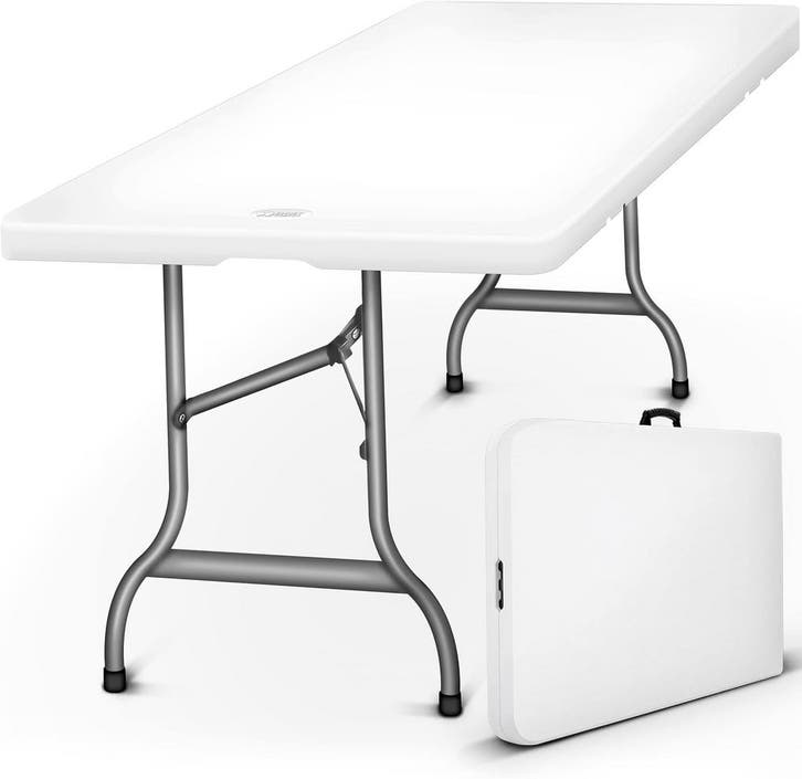 Tillvex® Inklapbare Tafel - Campingtafel - Klaptafel - 180x7, Caravanes & Camping, Meubles de camping, Envoi