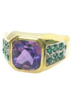Sans prix de réserve - Bague - 9 carats Argent, Or jaune