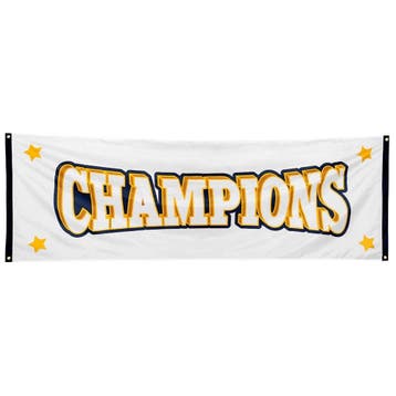 Banner Champions 2,2m, Verzenden, Nieuw
