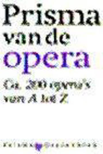 Prisma van de opera / Prisma pocket woordenboek / 2702, Verzenden, Gelezen, HOFSTRA