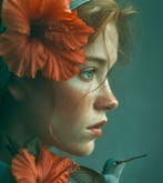 La Mama - La Colibri - XL - Œuvre unique 1/1