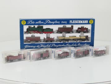Schaal H0 Fleischmann NEW OLD STOCK COMPLETE SET 4883, 58..., Ophalen of Verzenden, Wagon