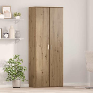 vidaXL Highboard 70 x 33.5 x 180 cm Bewerkt hout Artisan, Huis en Inrichting, Verzenden, Nieuw