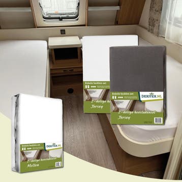 Textielpakket Caravan enkele bedden Fendt-Hobby enz - 2
