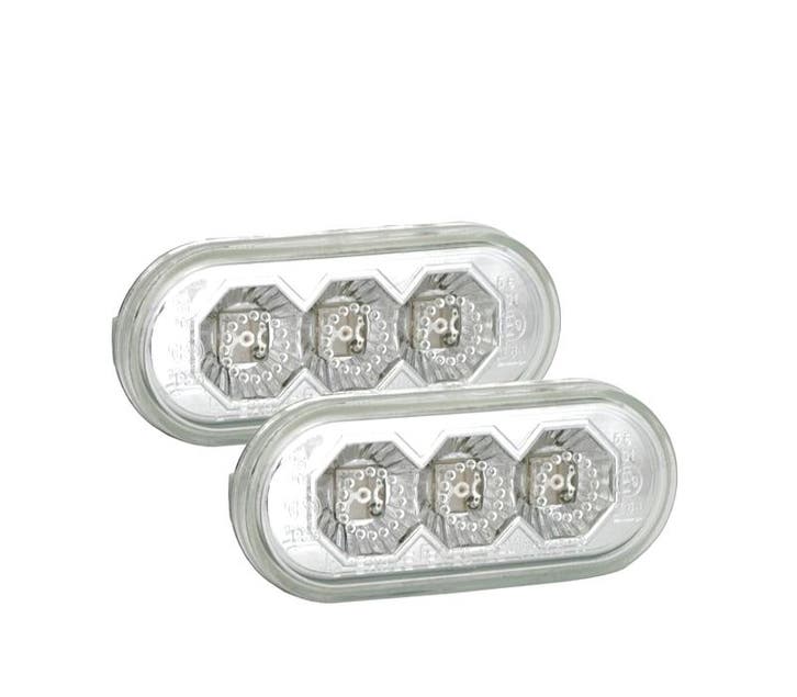 CLIGNOTANTS LATÉRAUX LED VOLKSWAGEN VW POUR SEAT FORD CHROMÉ, Autos : Pièces & Accessoires, Éclairage, Envoi