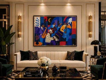 Adri Q 120 x 90 cm - Jazz en la Noche