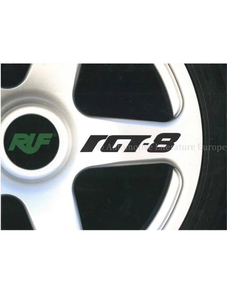 2010 RUF RGT-8 BROCHURE DUITS ENGELS, Livres, Autos | Brochures & Magazines, Enlèvement ou Envoi