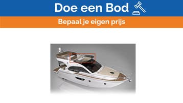 Bieden: Sessa Marine Fly 40 flybridge pilot cover beige - 0, Watersport en Boten, Ophalen of Verzenden, Nieuw
