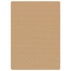 vidaXL Tapijt met latex onderkant 70x130 cm jute natuurlijk, Verzenden