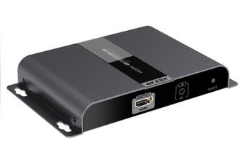 HDMI extender over glasvezel met IR (20km) 4K - Huismerk, Audio, Tv en Foto, Ophalen of Verzenden, Nieuw