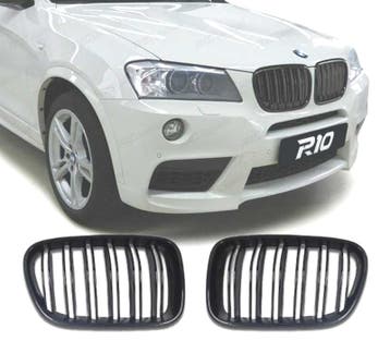 Calandre Pour Bmw X3 F25 10-14 Look M Noir Mat, Verzenden, Nieuw