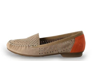 Rieker Ballerinas in maat 39 Beige, Vêtements | Femmes, Verzenden, Ballerina's