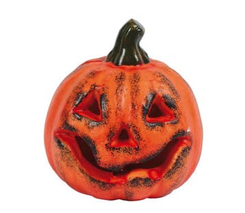 Halloween Pompoen 17cm, Verzenden, Nieuw