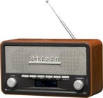 2dekans | Denver DAB Radio - Retro Radio - Bluetooth - DAB+/, Audio, Tv en Foto, Radio's, Ophalen of Verzenden, Nieuw