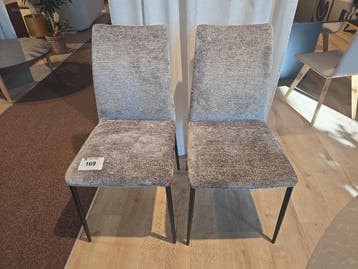 (2x) Connubia Atlas stoelen met Grege-stof