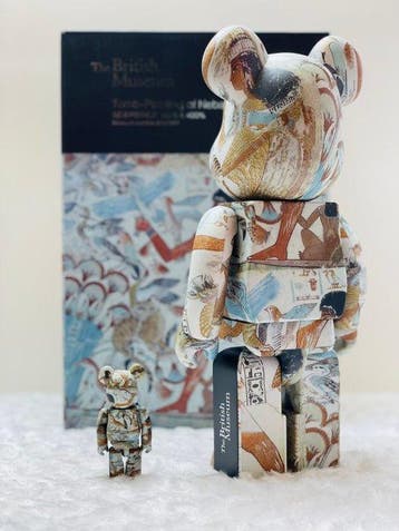 Medicom toy - BE@RBRICK 400% & 100% The British Museum
