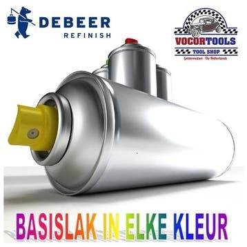 Basislak op kleur Spuitbus 400ml - De Beer Refinish, Verzenden
