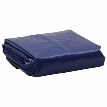 vidaXL Zeil 650g / m² Blauw 5 x 8 m Canvas met PVC-coating, Verzenden