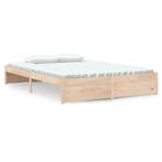 Bedframe 140x200 Massief Hout | Retour Deal 29% | OP = OP, Verzenden, 140 cm, 200 cm, Hout