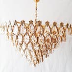 Plafondlamp - Messing, Kristal - Italiaanse hanglamp, Nieuw