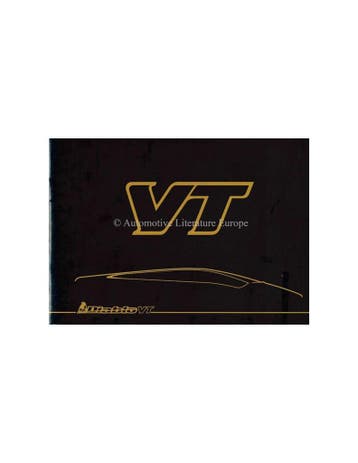 1994 LAMBORGHINI DIABLO VT INSTRUCTIEBOEKJE SUPPLEMENT, Ophalen of Verzenden