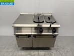 Friteuse double Metos en acier inoxydable 10 litres 400V 120, Articles professionnels, Verzenden