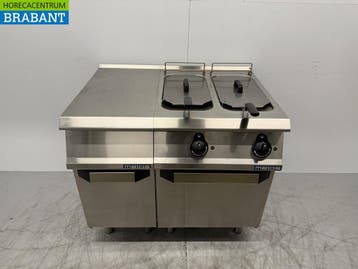 Friteuse double Metos en acier inoxydable 10 litres 400V 120, Articles professionnels, Verzenden