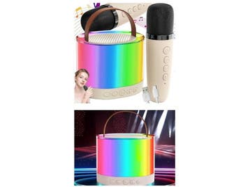 Veiling - Karaoke set met 2x draadloze microfoon, Nieuw
