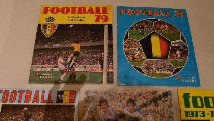 Panini Football 1972/73/74/78/79 - First Appearance(s), Verzamelen, Stickers