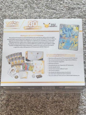 Pokémon Booster box - ETB 30th Celebration - Elite Trainer, Nieuw