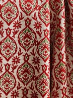 Double largeur. Tissu imprimé ottoman exclusif. Tapissages