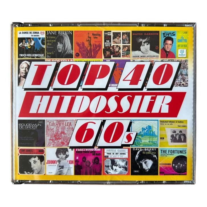 Top 40 Hitdossier 60s (4CD) (TWEEDEHANDS), CD & DVD, CD | Autres CD, Envoi