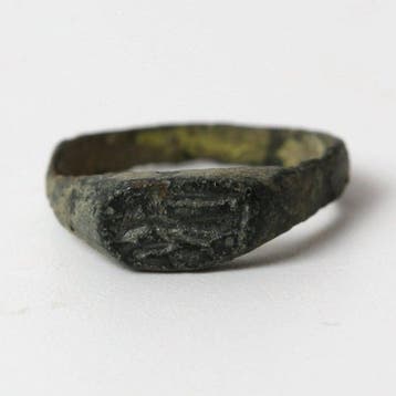 Oud-Romeins Brons ring (Zonder minimumprijs)