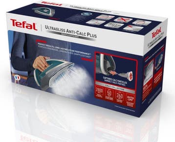 Tefal Ultragliss Plus FV6842 - Stoomstrijkijzer - 50 g/min, Verzenden, Nieuw