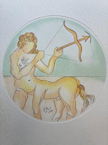 Salvador Dali (1904-1989) - Les signes du zodiaque : Le