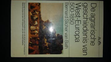 De agrarische geschiedenis van West-Europa (500-1850), Verzenden, Gelezen, Slicher Bath