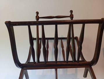 Porte-revues - Bois - Espagne - Porte-revues vintage (Sans