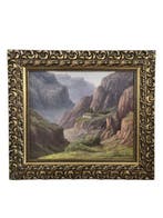 Spaanse school (XX) - Refugio en el desfiladero