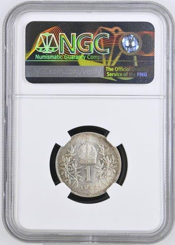 Oostenrijk. Franz Joseph I. Corona 1913 - NGC MS64